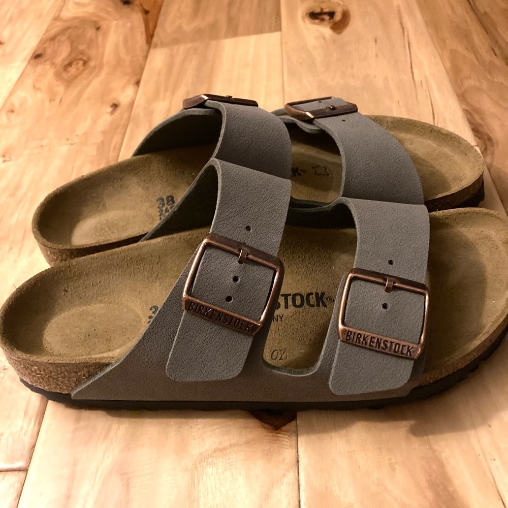 Women’s Gray Birkenstocks